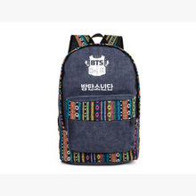 New arrival kpop Bangtan Boys BTS group National schoolbag korea backpack