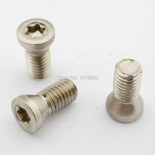 M4.0X10XD5.7 silver color carbide insert torx screws for Indexable CNC cutting tools
