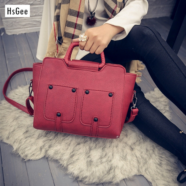 Hot Sale women handbag women messenger bags ladies new shoulder bag bolsas leather handbags free shipping 1427
