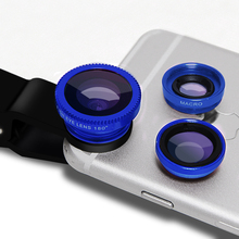 For Meizu Mx2 Mx3 Mx4 Pro Mx5 PRO5 meilan M1 M2 note 2 mini metal Universal Fish Eye Wide Angle 3 in 1 Mobile Phone Lens Camera