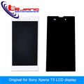 100 Tested LCD screen Digitizer Assembly with frame For Sony Xperia T3 m50w D5102 D5103 D5106