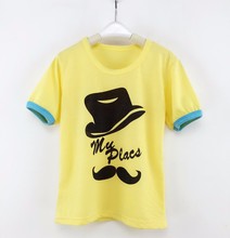 new 2015 summer Boys clothing sets kid cotton casual printing short sleeve pants 2 piece children