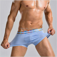 Retail Soft Breathable Bamboo Fiber Men Underwear Boxers Shorts U convex men’s Pants Sexy Modal Boxer Men Shorts wholesale M-XXL