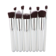  2015 Beauty 10pcs Makeup Brushes Set For Women Cosmetic Make Up Brushes Foundation Eyeshadow pinceis