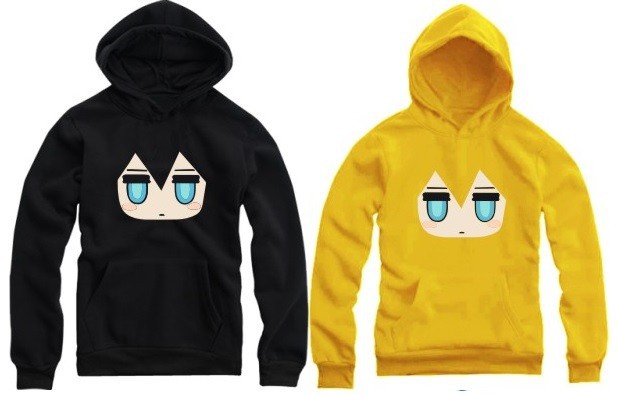 black rock shooter hoodie black