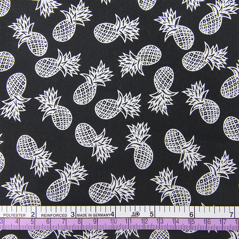 46958 50*145CM pineapple cotton fabric for Tissue Kids Bedding textile for Sewing Tilda Doll, DIY handmade materials