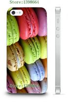 Mobile Phone Cases 2016 Macaroon Hybrid Design Plastic White Hard Case For IPHONE 5 5s Free Shipping