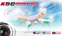 Syma x5c-1 2.4G 4CH 6-Axis aerial RC Helicopter Quadcopter Toys multirotor mini Drone With Camera-UK Shipping