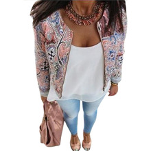 Women Floral Fashion Slim Casual Winter Blazer Suit Jacket Coat Outerwear Tops