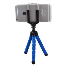 2016 New Mini Octopus Tripod Supports For Cell Phone Digital Camera Stand Tripod Mount + Phone Holder Wholesale