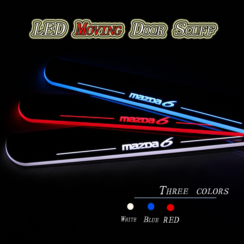 Styling for the car Mazda 6 Atenza led doorway sc...