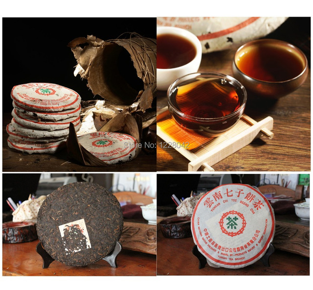 Сделано in1978 спелые пу эр чай, 357 г старый пуэр чай, ansestor античный, мед сладкий,, тупая-красный чай Пуэр, древнее дерево, бесплатная доставка
