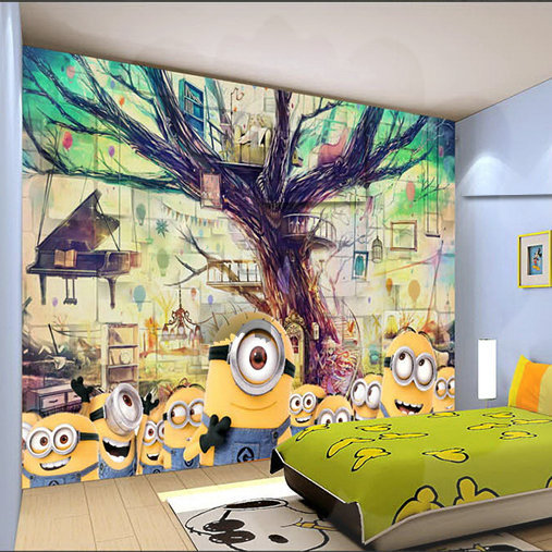 Mopágua desenhos animados foto papel de parede murais crianças quarto paredes Mural 3D estéreo Desenho No Quarto ~ Mopágua desenhos animados foto papel de parede murais crianças quarto paredes Mural 3D estéreo