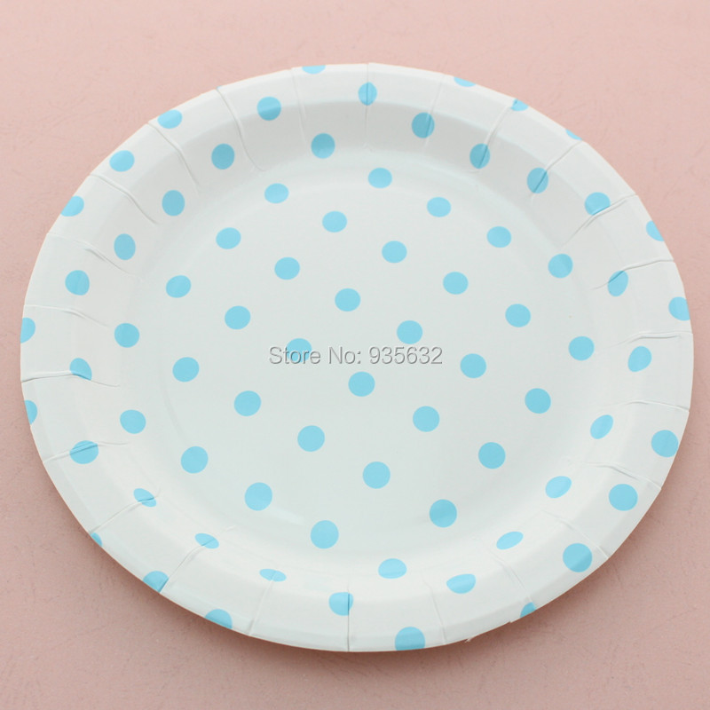 02 Polka Dot Paper Plate 2905C