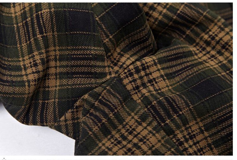 2015 New Winter Men\'s Slim Fit Warm Shirt Cotton Plus Size Thicken Fleece Dress Shirt Men\'s Casual Plaid Long-Sleeve Shirt M~3XL (27)