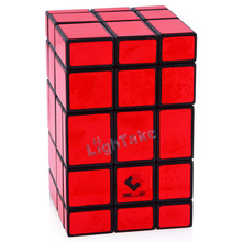 CubeTwist 3x3x5 Black Body Mirror Conjoint Magic Cube Educational Toys For Kids Children
