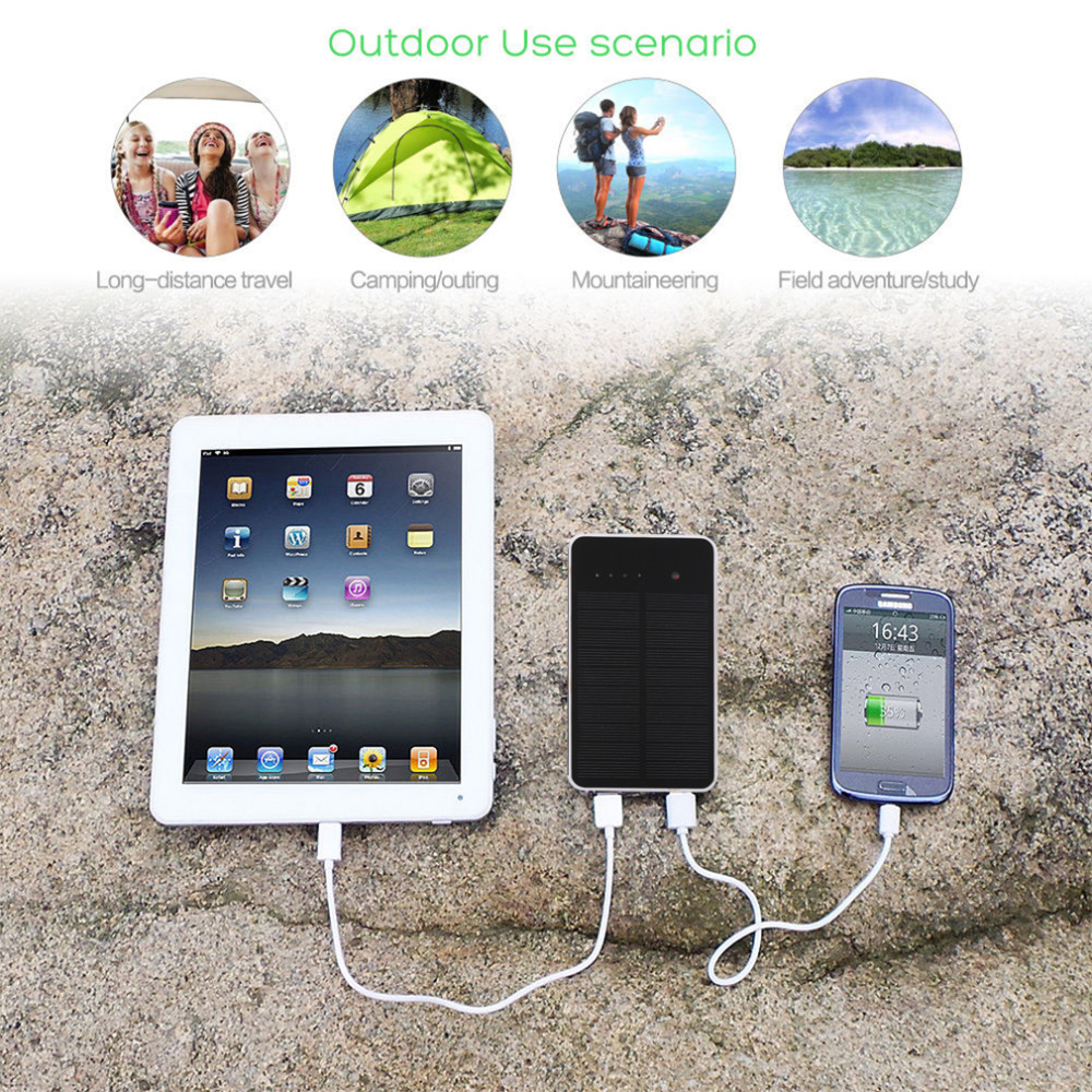 2016 Newest Z-698 Touch Keys 10000mAh Solar Battery Charger Power Bank for Cellphone Tablet 2016 Newest Z-698 Touch Keys 10000mAh Solar Battery Charger Power Bank for Cellphone Tablet