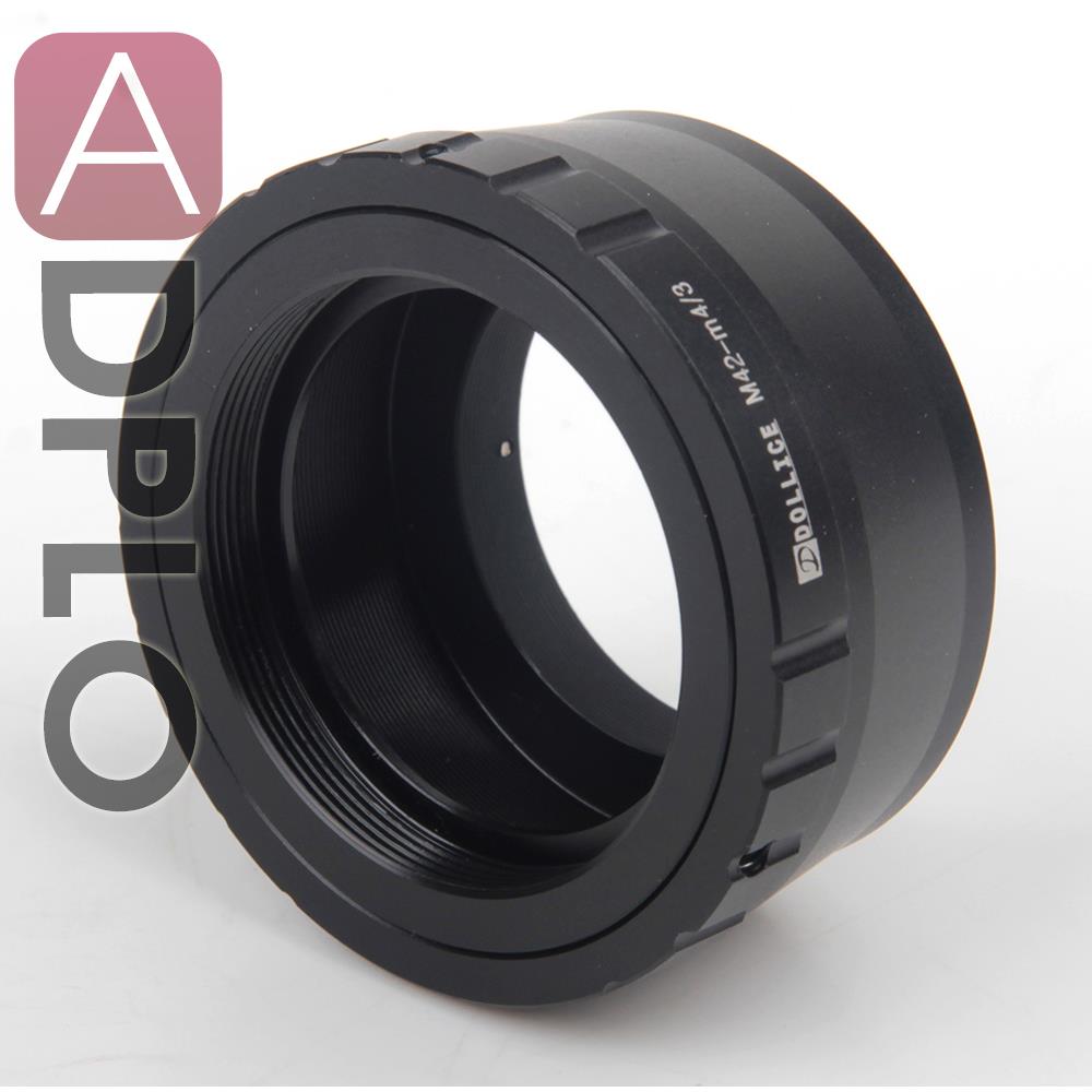 Dollice Lens Adapter Suit For M42 Mount Lens to Micro Four Thirds 4/3 Camera