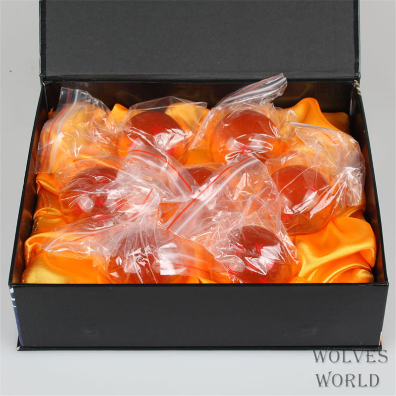 New Arrival 7Pcs/Set 5.7cm Dragon Ball Z New In Box DragonBall 7 Stars Crystal Ball Dragon Ball Z Balls Complete Free Shipping