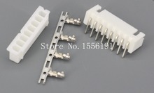 100Sets/Kit XH2.54-8P 8Pin Curved needle spacing 2.54mm connectors Male and Female Plug + terminals