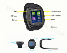 Exclusive 1 54 WiFi GPS SIM 3G GSM Google Play Store Pedometer Heart Rate Monitor Options