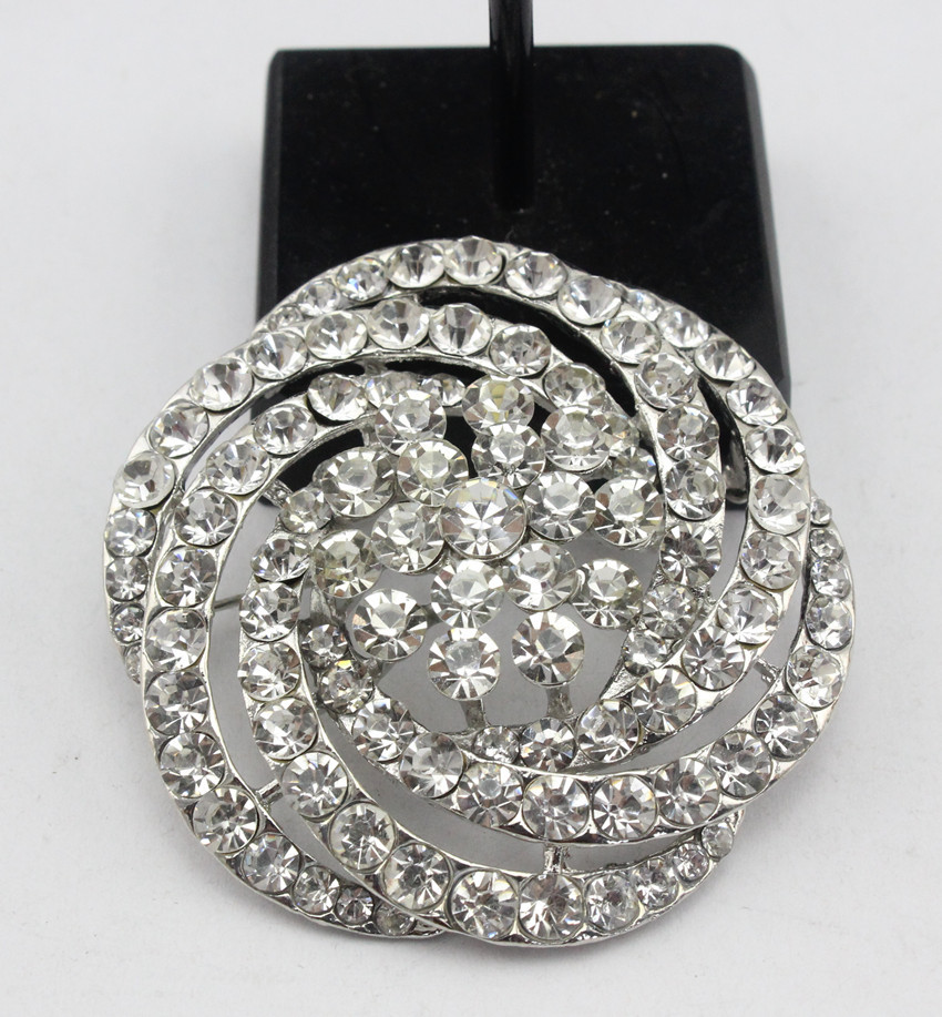 Buy Free shipping beautiful brooch for women crystal