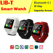 New Bluetooth4.1 ST chip Smart WristWatch U8T Watches for iPhone 4/4S/5/5S/6 Samsung S4/Note 2/3 LG Android Phone smartphones