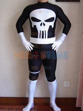 Punisher Costume halloween cosplay spandex mens Punisher Superhero Costume show zentai suit hot sale