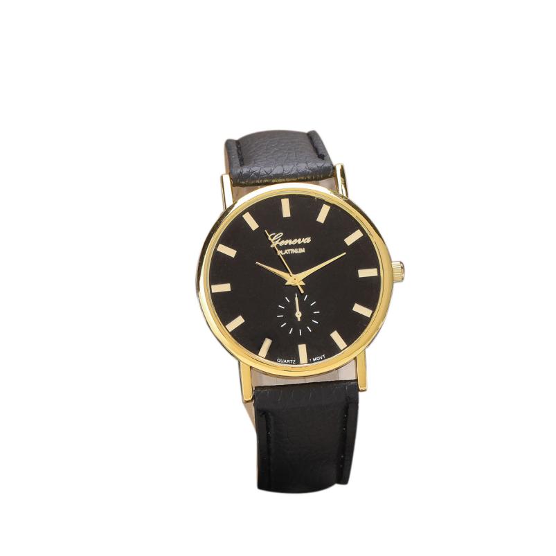 Hot Marketing 2015 Unisex Leather Band Analog Quartz Vogue Wrist Watch Watches N8