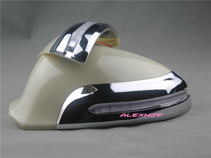 LED Dedicated Rear view Mirror Lights with Cover Yellow LED Turn Signals Light case for Buick