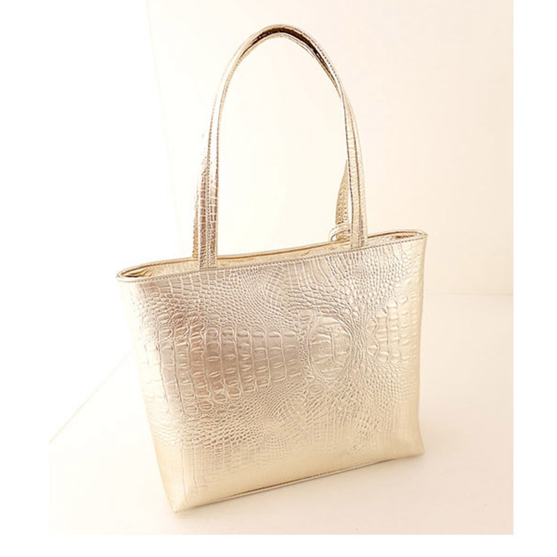 light gold handbag