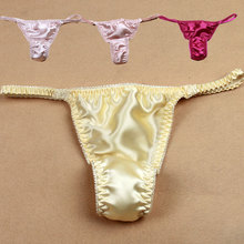 Free shipping 2pcs/lot, Women’s sexy silk panties G-string 100% mulberry silk thong t panties