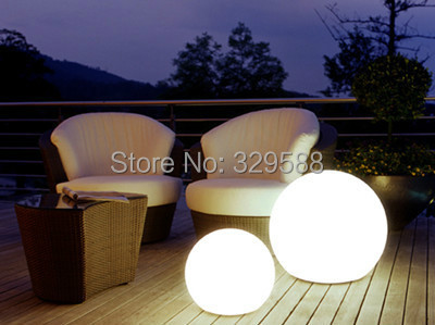  floating ball RGB color led ball light lamp PE material plastic furniture remote led ball