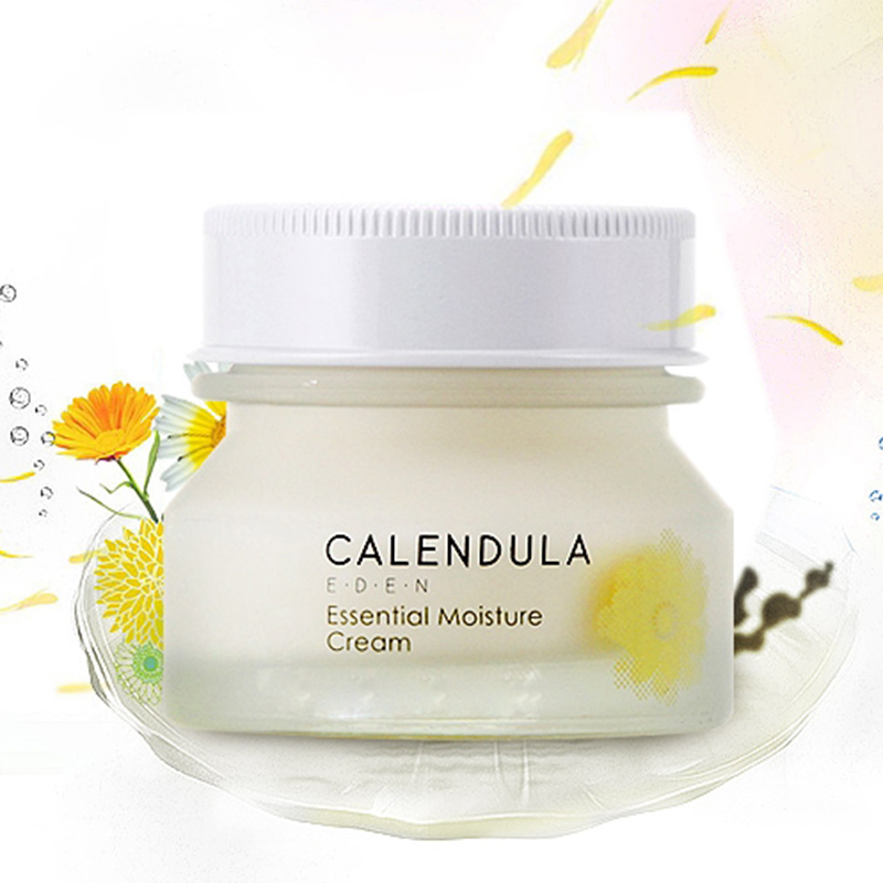 2015 New Natural Plant Calendula Face Day Cream Skin Care Essential Mositurizing Remove Acne Marks Whitening