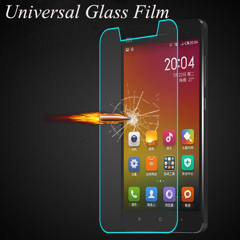 Universal Tempered Glass Film Screen Protector For All Smartphone Without Home Key For Xiaomi Huawei Meizu