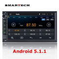 7 inch 1024 600 HD screen car radio gps navigation 2 din android 5 1 1