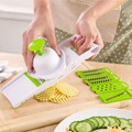 Vegetable Cutter Multifunctional Mandoline Slicer with 4 Interchangeable Stainless Steel Blades Peeler Slicer Grater cook tools