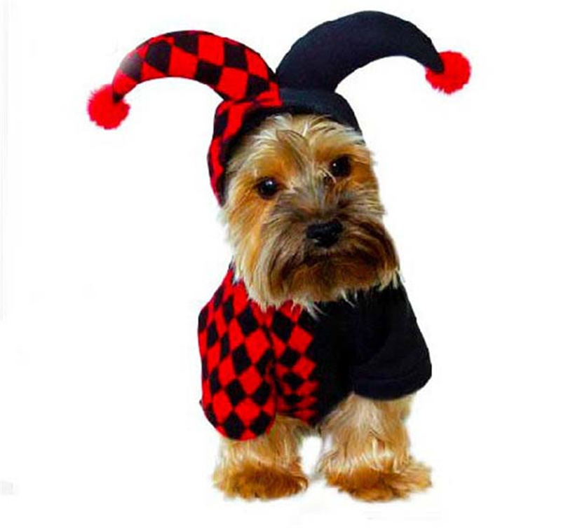 Halloween Pet Clothes Funny Clown Design Festival Dogs Halloween Pet Clothes Funny Clown Design Festival Dogs