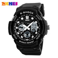 SKMEI 1205 Men Sport Dual Time Watch Outdoor Sports Watches Chronograph Alarm Clock Water Resistant Resin