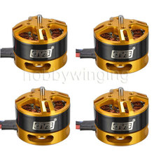 4pcs DYS BE1806 Brushless Motor 1400kv 2300kv for QAV250 Quadcopter Drones FPV