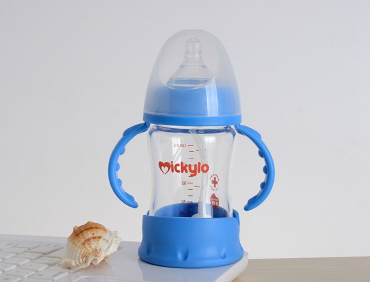 150ML Milk Water Feeding PP Bottle For Baby Child Wide Mouth Nipple Nursing Bottle Through Environmental Monitoring Insulation (10)