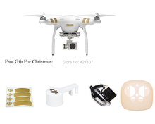 Fast Drop Shipping 100% Original Brand New DJI Phantom 3 Professional RC Drone W/4K Camera 3-Axis Gimbal + Useful Gifts Via EMS