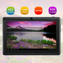 ALLDAYMALL A88X 7″ Android4.4 Tablet PC Allwinner Quad Core Dual Camera External 3G/Wifi 8GB ROM 2015 Hot Best Budget PC