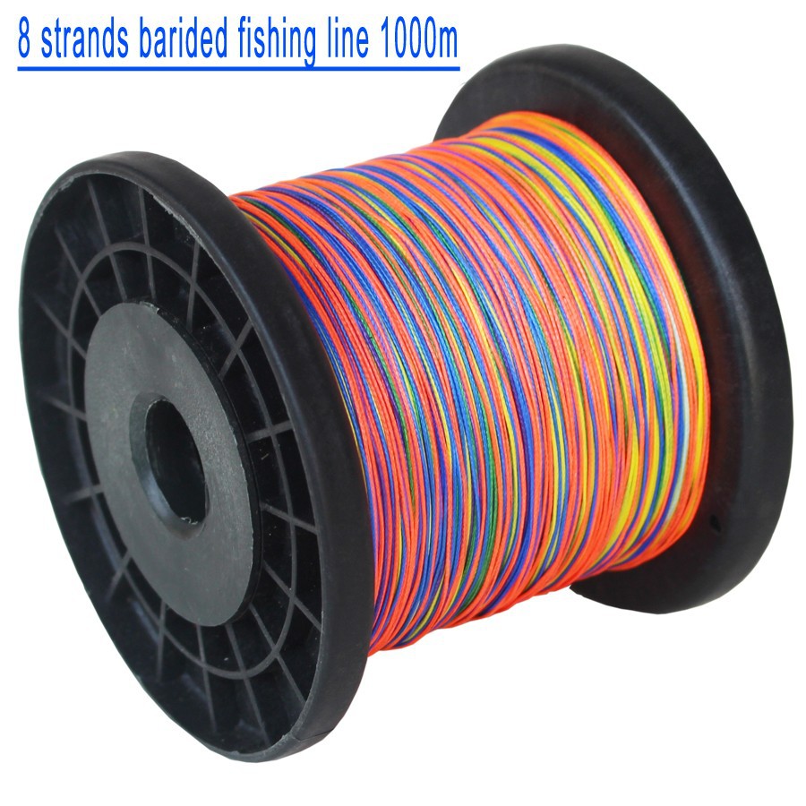 8 strands braided fishing line 1000mm