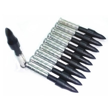 10pc Carbon Arrow Threaded Target Arrows Field Points Arrowhead Broadhead 6mm Aluminium Arrow Insert For Archery