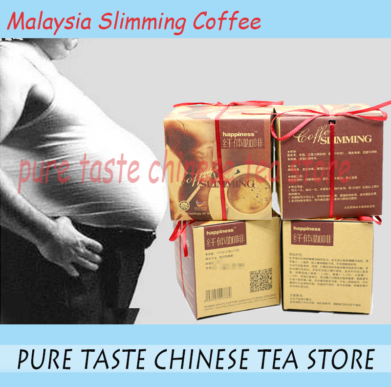 100 Original Malaysia Happiness Slimming Coffee Instant Coffee Weight Loss Pure Plant Without Side Effects Free