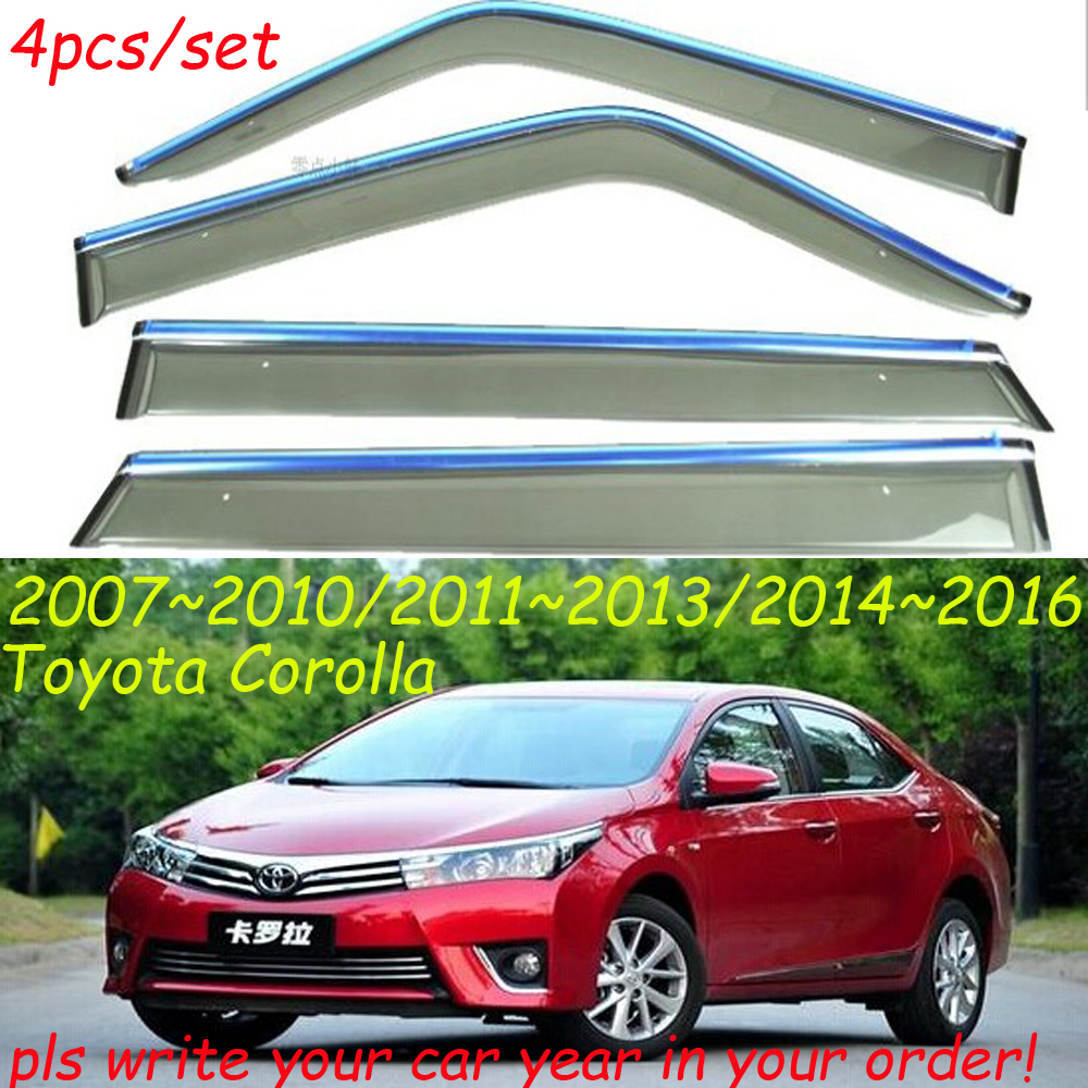 vent visor for 2010 toyota corolla #4