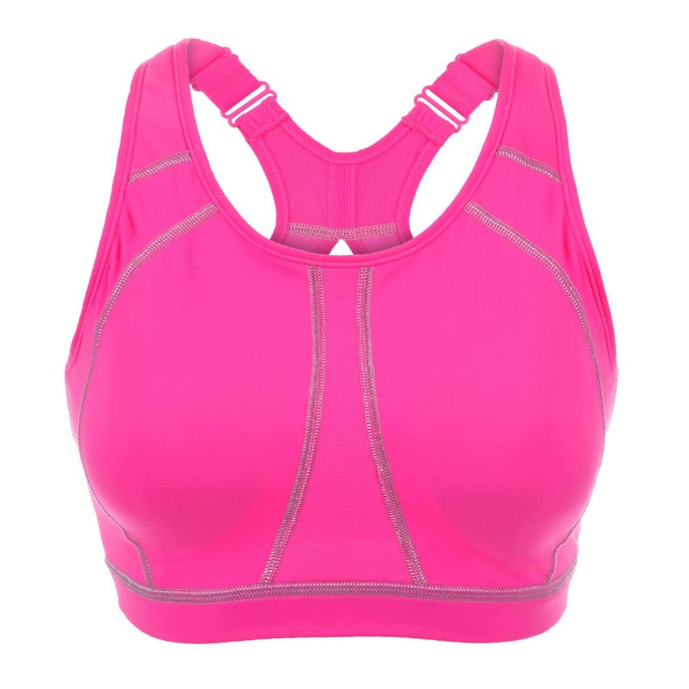 New Level 3 Extra Strong Active Sports Bra Black White Pink Blue 32 34 36 3...