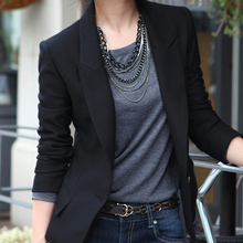2015 Free Shipping New Blazer Women All Match Slim Small Suit Blazer Feminino S XXXL XZ