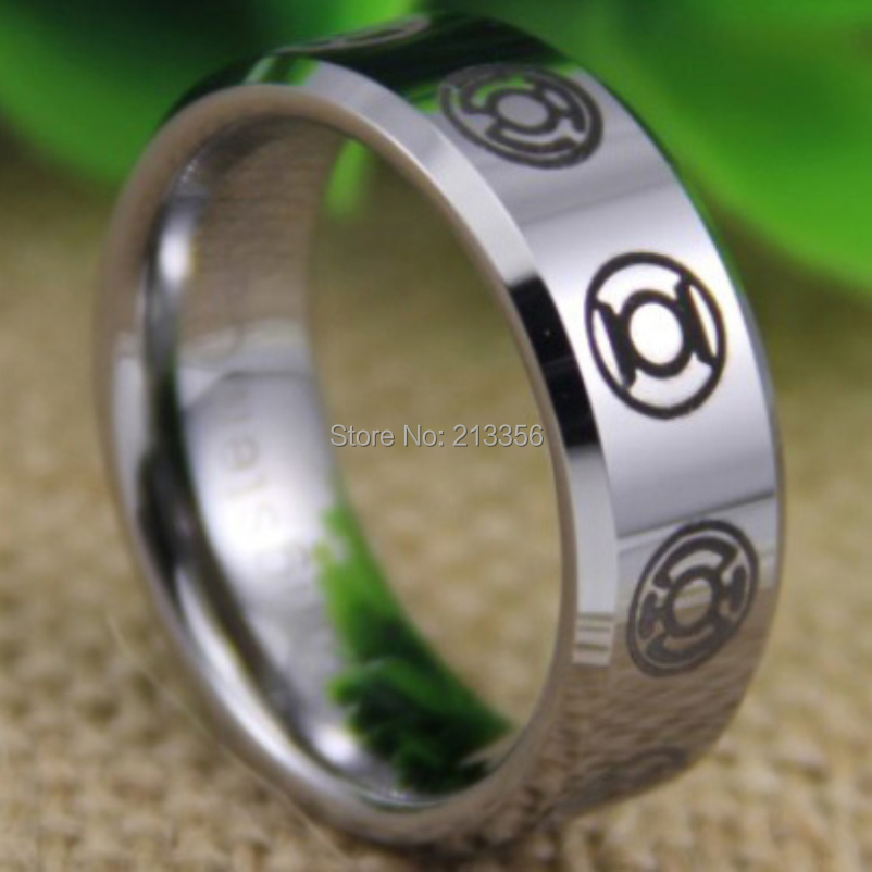 Green lantern wedding ring